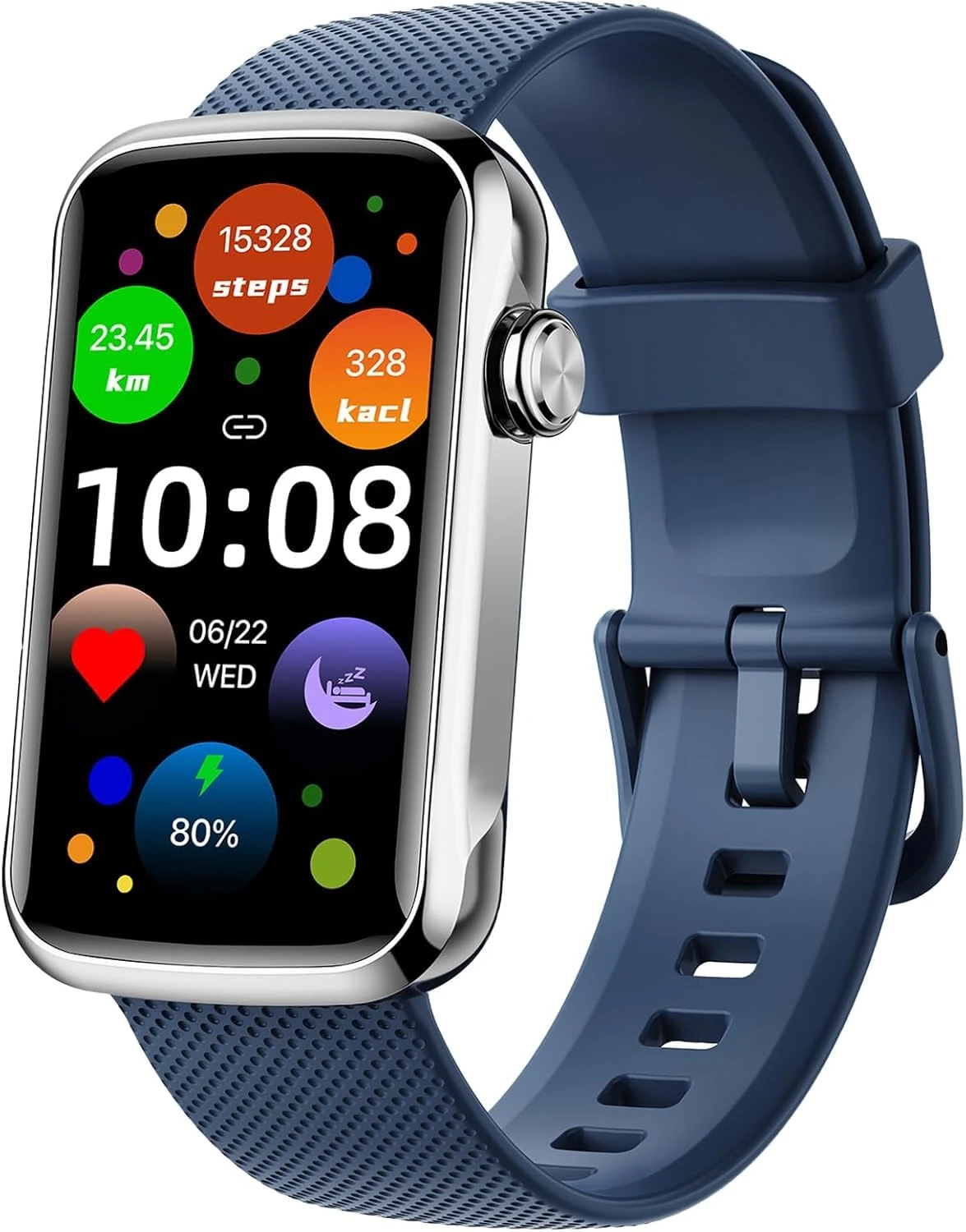 Fempoin Smart Watch, Smartwatch for Women Men with 28 Sport Modes, IP68 Waterproof Fitness Tracker with Sleep/SpO2 Monitor, Step Tracker 24/7 Heart Rate