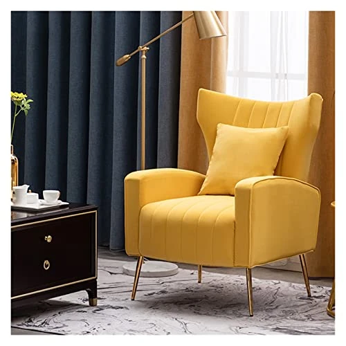 Nordic Modern Single Sofa, Soft Backrest, Stylish Living Room Furniture, Comfortable Seating for Home Decor, Cozy Lounge Chair for Contemporary Spaces