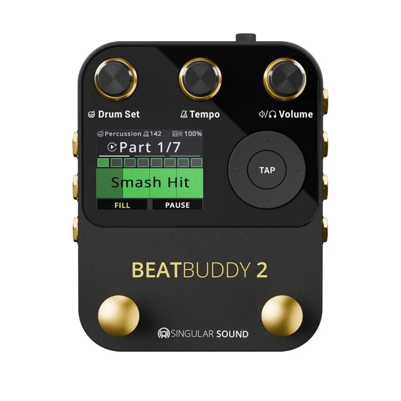 Singular Sound BeatBuddy Mini 2 - Drum Pedal for Guitar and Bass