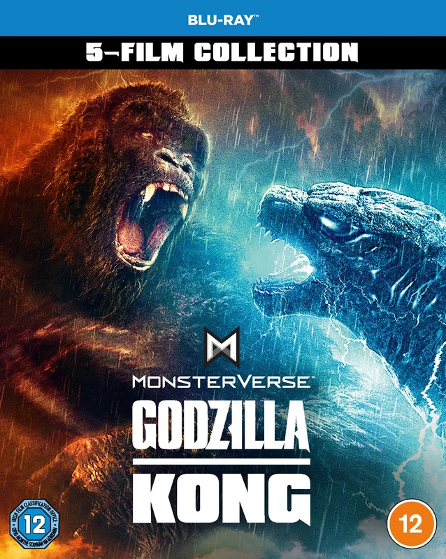 MONSTERVERSE 5 FILM COLLECTION BD [Blu-ray] [Region Free]