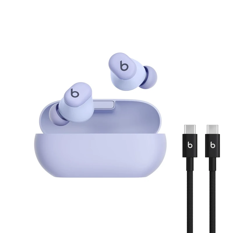 Beats Solo Buds - Arctic Pruple with USB-C Charging Cable (1.5m)