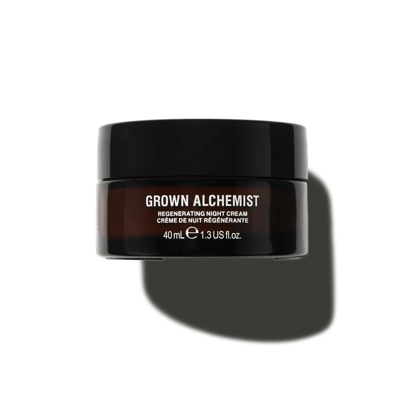 Grown Alchemist Regenerating Luxury Night Cream, 40ml, Anti-Aging Moisturizer for Firming, Collagen Boost and Wrinkle Reduction