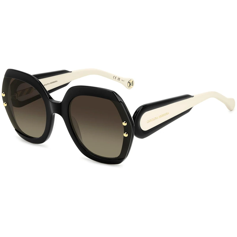 GAFAS CAROLINA HERRERA - Modelo: HER 0314/G/S_ C: BLACK WHITE/Eye size: 61 - Bridge size: 24