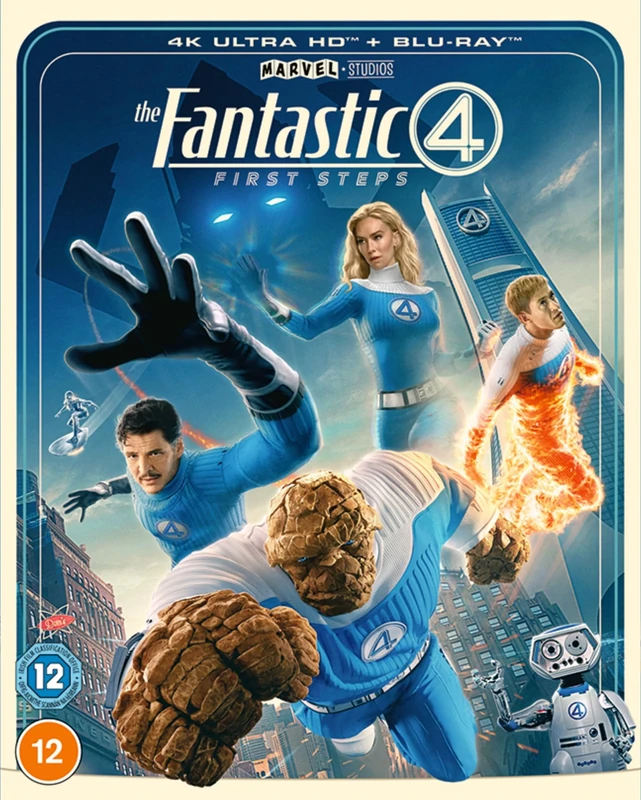 Marvel Studios' The Fantastic Four: First Steps 4K Ultra HD/BD [Blu-ray] [Region Free]