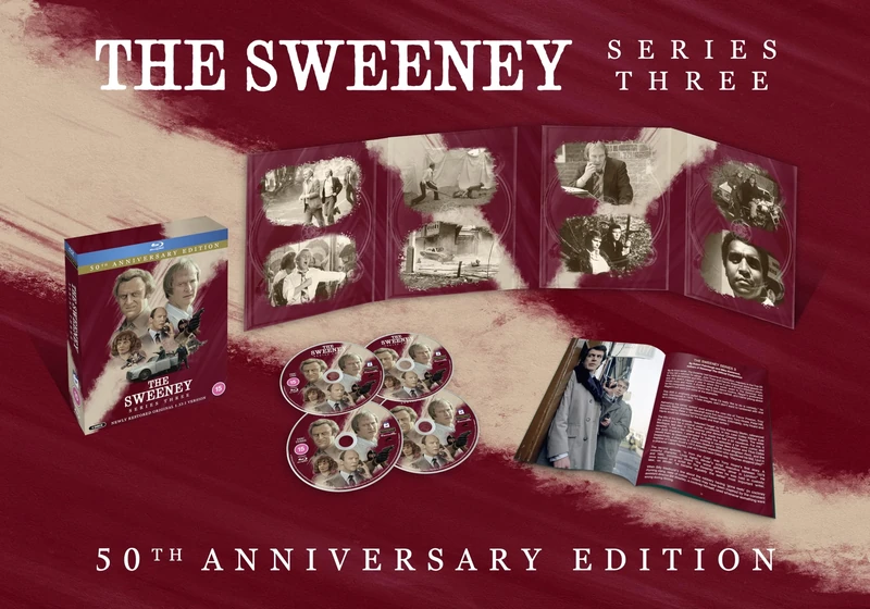 The Sweeney: Series Three 50th Anniversary Edition [Blu-ray] [Region B]