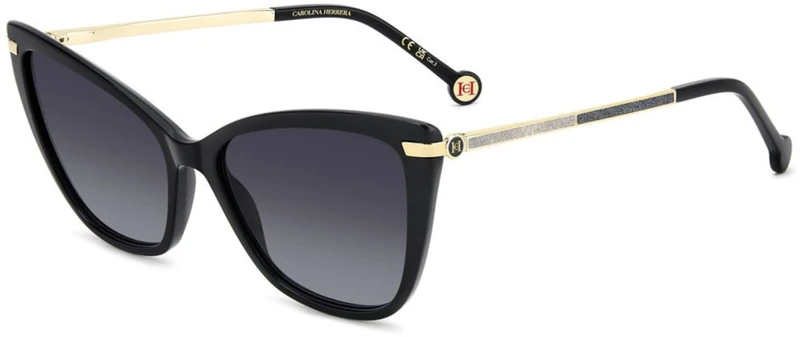 GAFAS CAROLINA HERRERA - Modelo: HER 0262/S_ C: BLACK/Eye size: 57 - Bridge size: 16