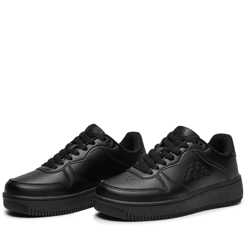 Kappa Men's Logo MASERTA Sneaker, Black, 9.5 UK