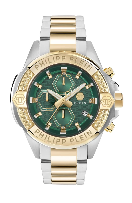 Philipp Plein Men's Chronograph Quarz Watch with Stainless Steel Strap PWWFA0525
