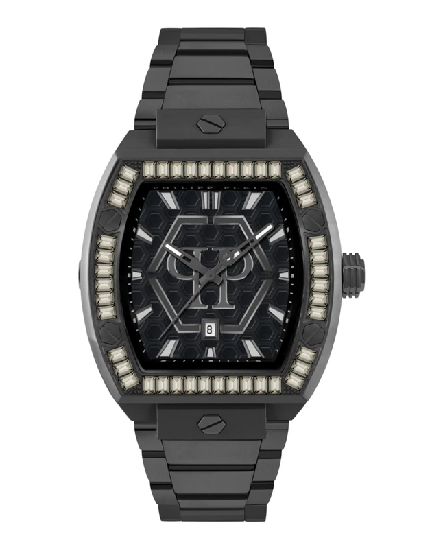 Philipp Plein Men's Analogue Quartz Watch Hexagon Phantom