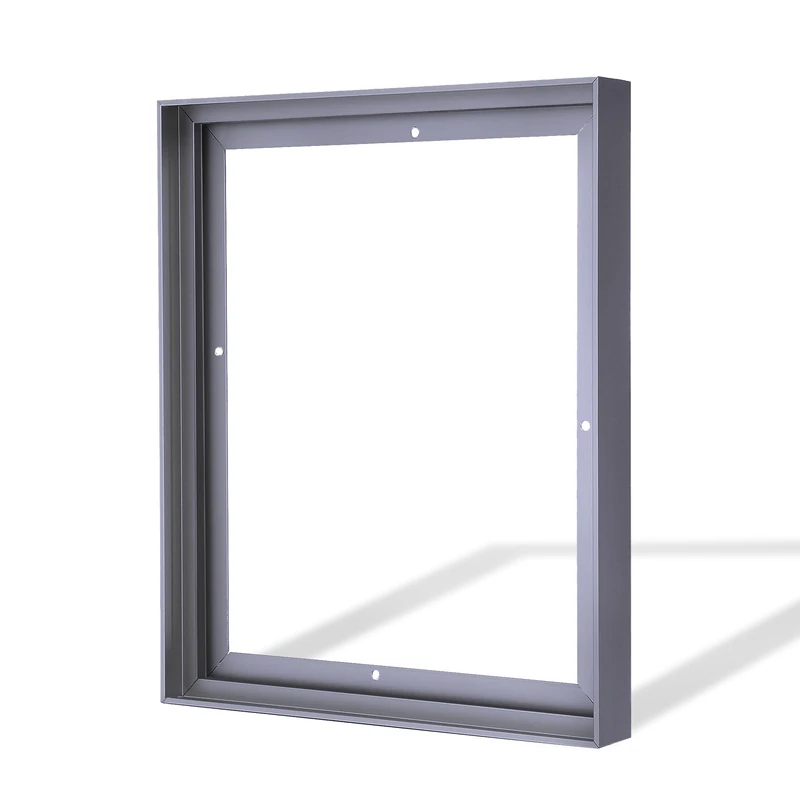 CANFRAVAS Canvas Frame 24x30, DIY Metal Floater Frames, 1.5" Deep Floating Frames, Floater Frame for Canvas Painting (Grey,24"x30")