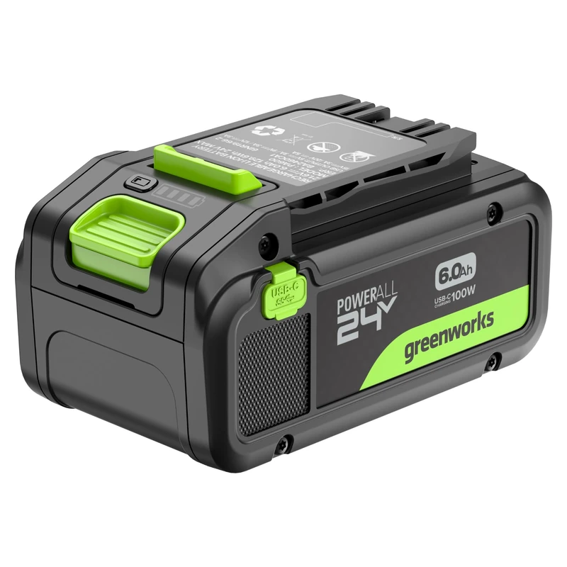 Greenworks 24V Battery 6Ah (129Wh) HP USB-C
