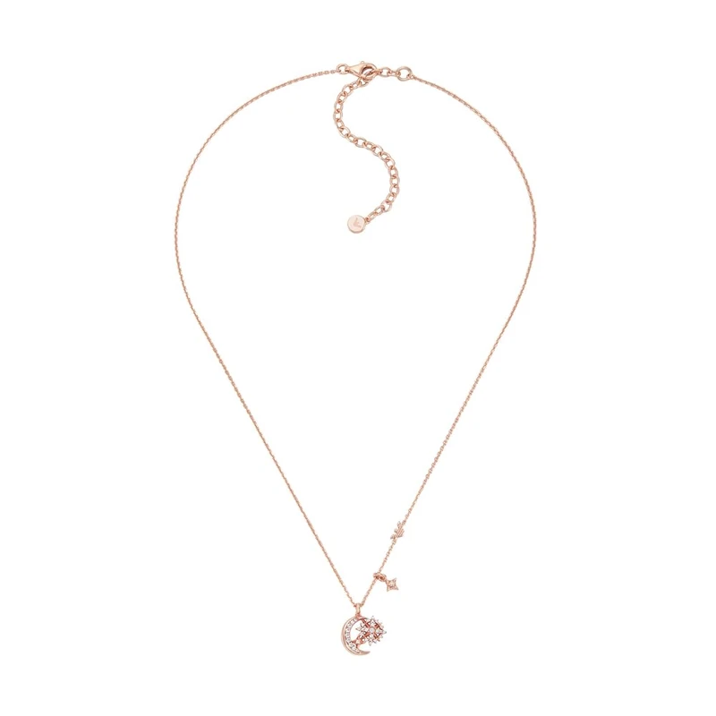 Emporio Armani Women's Rose Gold-Tone Sterling Silver Necklace, EG3633221