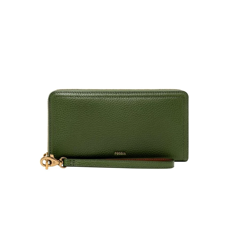 Fossil Women's Logan Clutch, Green, Small