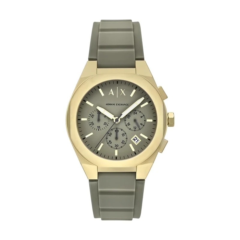 Armani Exchange Men's 42MM Gold-Tone Stainless Steel Watch, AX4197