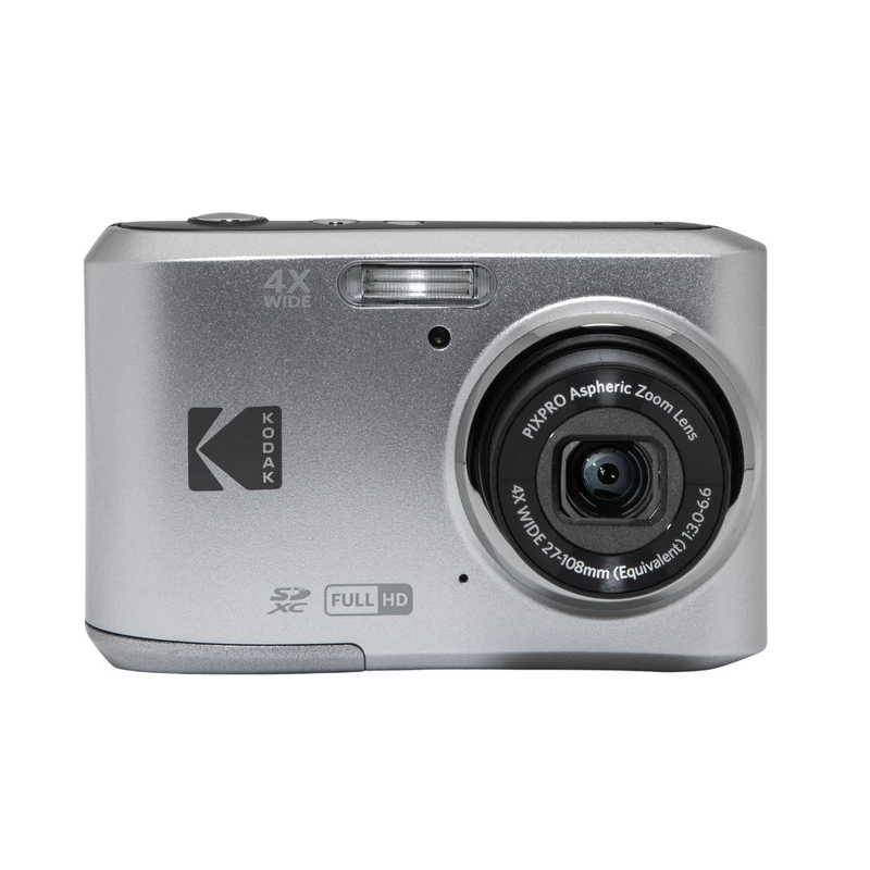 Kodak PIXPRO FZ45 16MP 4x Zoom Compact Camera - Sliver