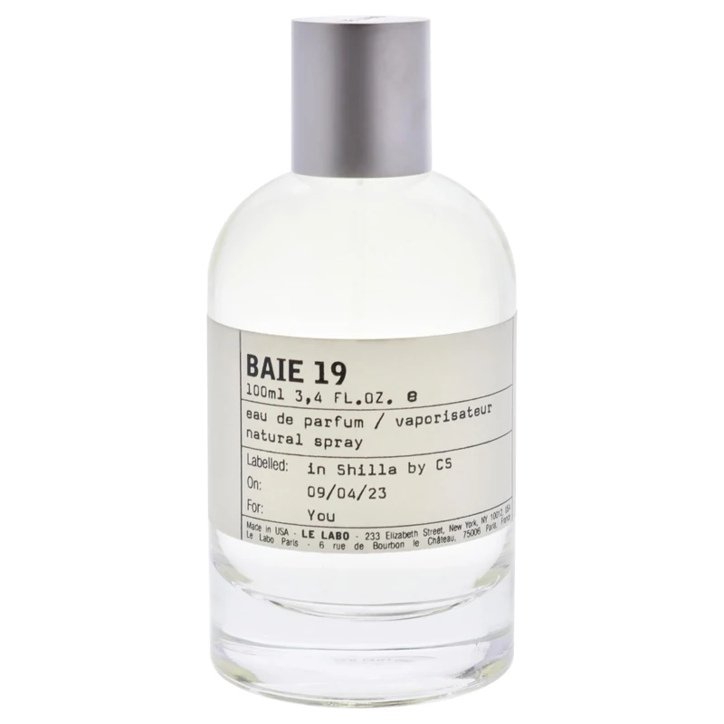 Baie 19 by Le Labo for Unisex - 3.4 oz EDP Spray