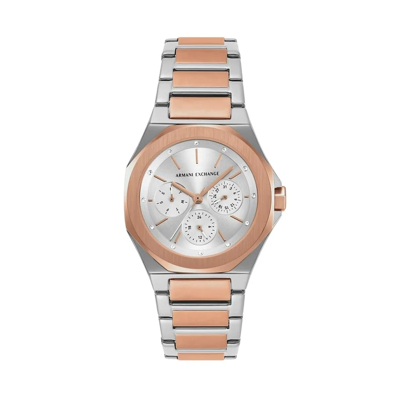 Armani Exchange Women's 36MM Two-Tone Stainless Steel Watch, AX4623