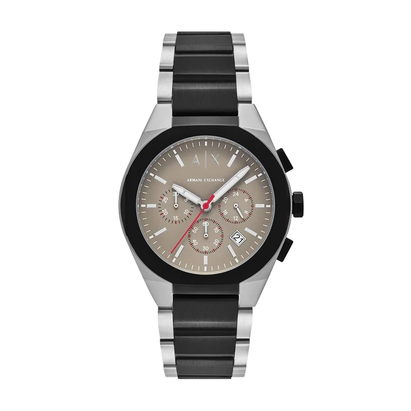 Armani Exchange Men's 42MM Two-Tone Stainless Steel Watch, AX4199