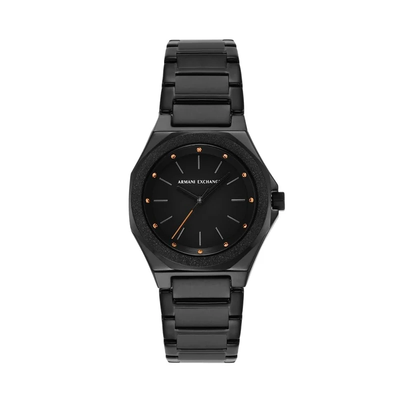 Armani Exchange Women's 34MM Black Stainless Steel Watch, AX4621