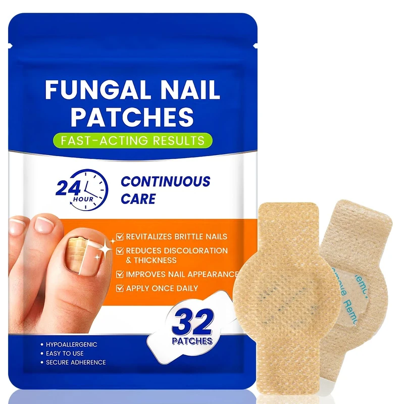 Fungal Nail Patches,32Pcs Toenail Fungus Treatment
