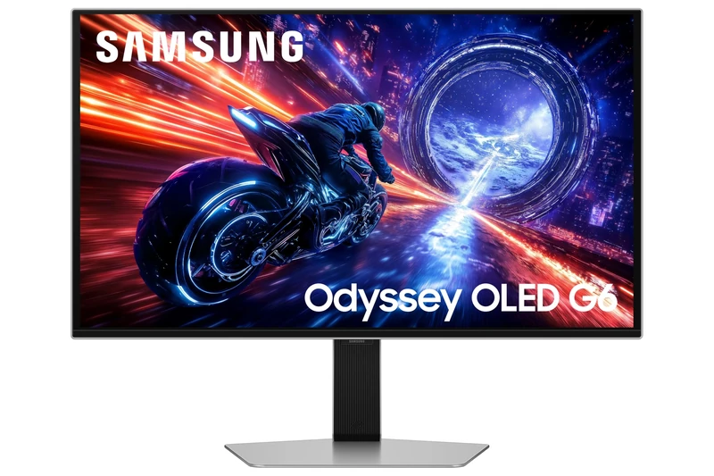 Samsung Odyssey Gaming OLED G6 LS27FG602SUXXU 27" 500Hz QHD 1440p Gaming Monitor - 0.03ms, 500Hz, 2560x1440, HDMI 2.1, Displayport, USB, VESA DisplayHDR True Black 500