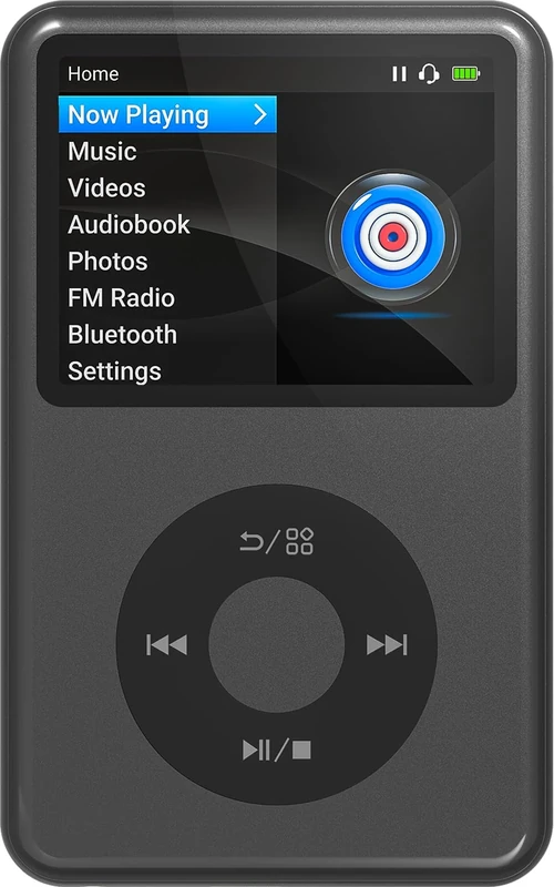 Y1 mp3 player with bluetooth 128g Inniosis Theme version 2026 Black gift choice