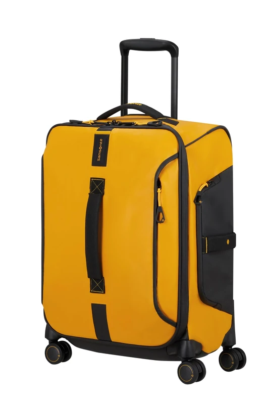 Samsonite Paradiver Light - Hand Luggage Suitcase 55 x 40 x 23 cm, Soft Cabin Suitcase for EasyJet, Wizz Air & Most Airlines, 48L, Yellow (Yellow)