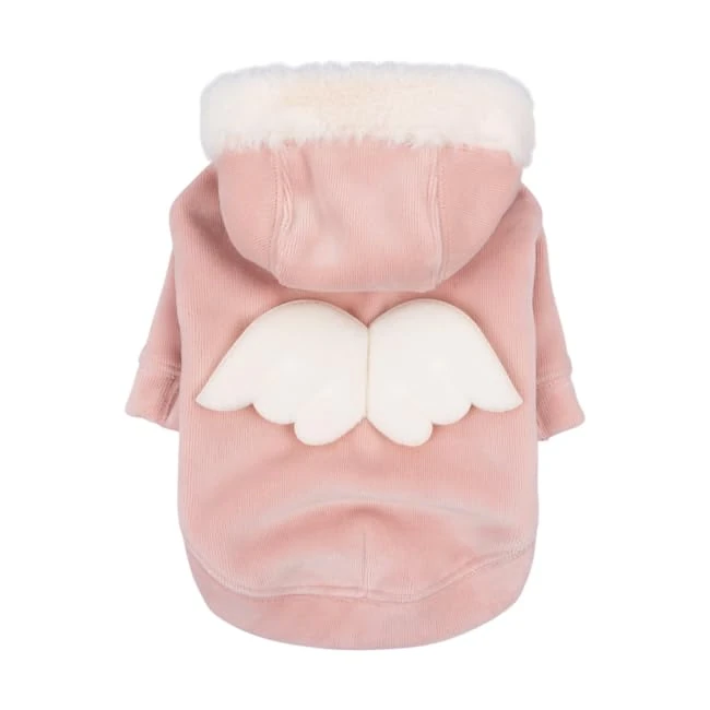 PELIAH Pink S Winter Sweater for Dog
