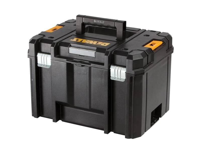 DEWALT TSTAK Deep Toolbox – Spacious durable tool storage with no tote tray Ideal for larger tools and stackable with other TSTAK units for modular organization