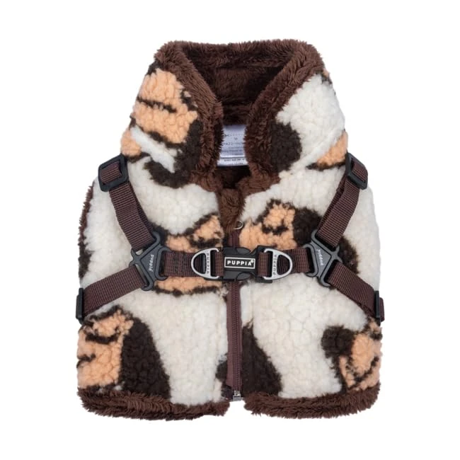 MAX HARNESS V Beige M Dog harness