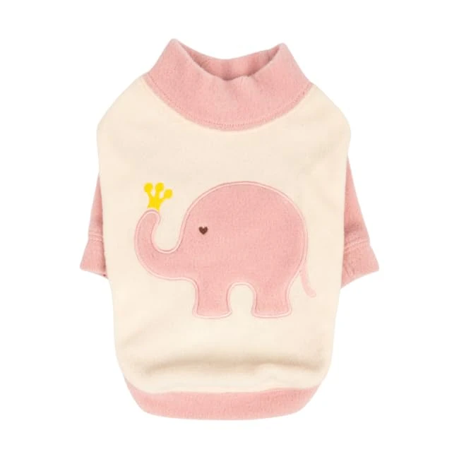 MONISHA Pink L Winter Sweater for Dog