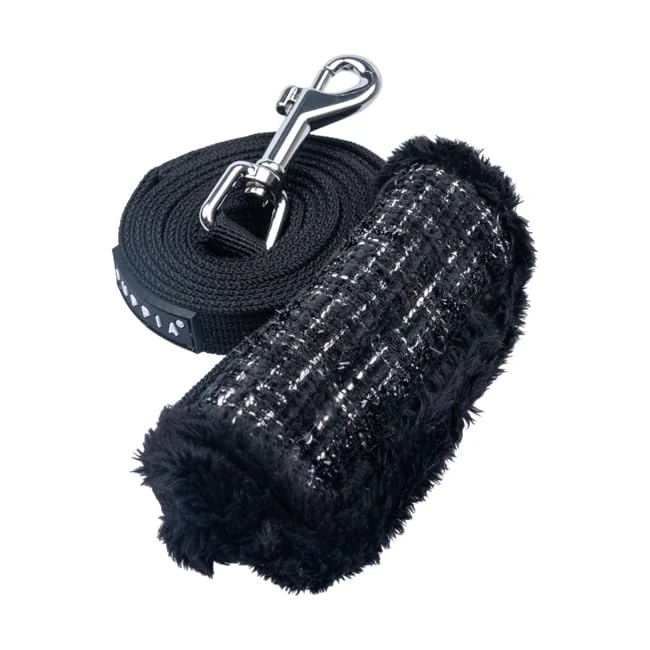 OSCAR LEAD Black L Dog leash