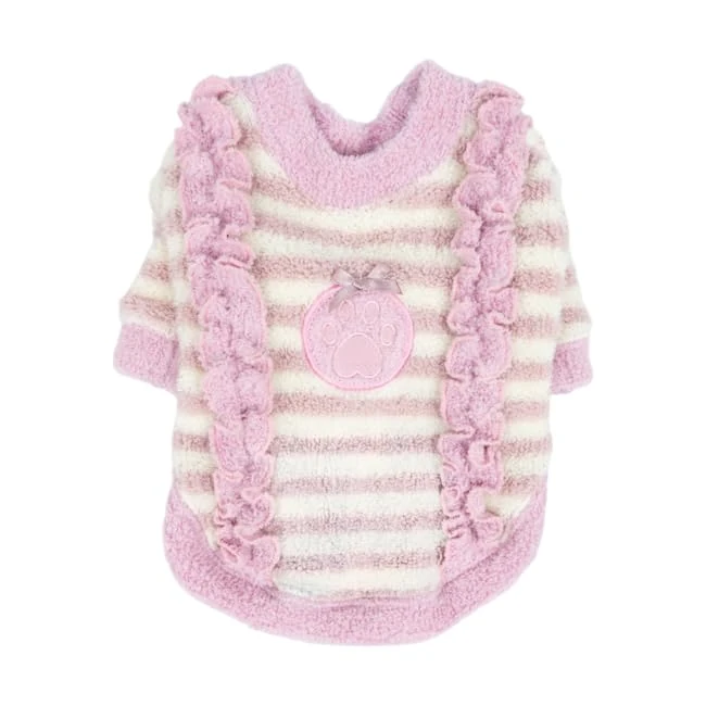 KALEY Pink L Winter Sweater for Dog