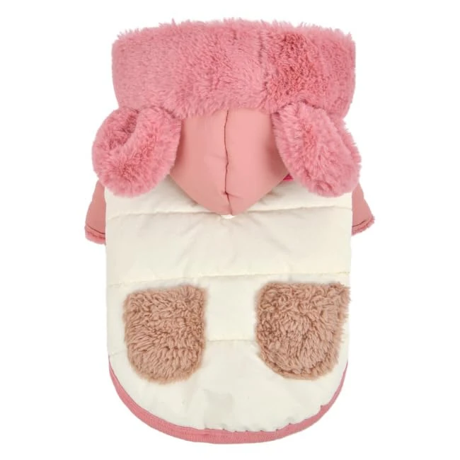 OLCHI Soft Two pocket Jumper Ivory S Dog coat