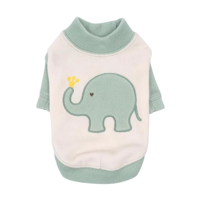 MONISHA Green S Winter Sweater for Dog