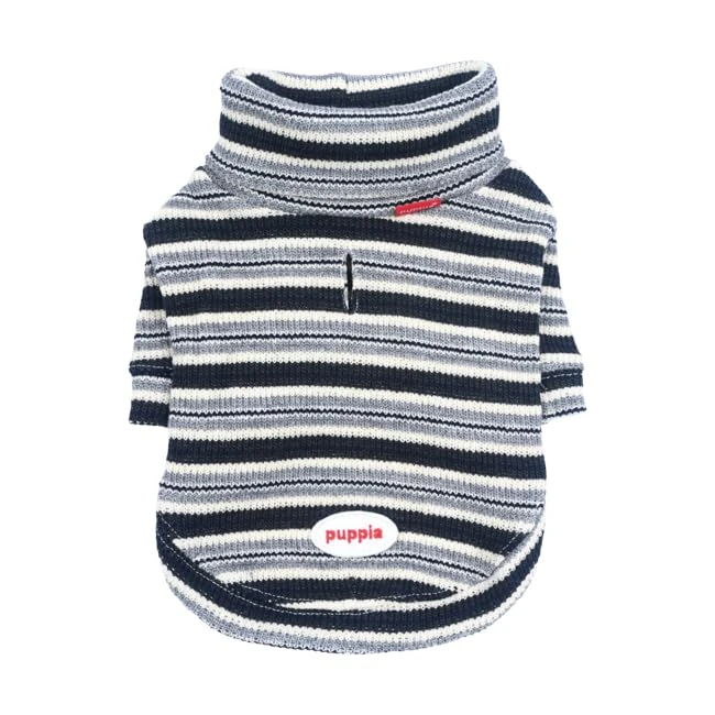 Heritage Turtleneck Sweater Black S Winter Sweater for Dog