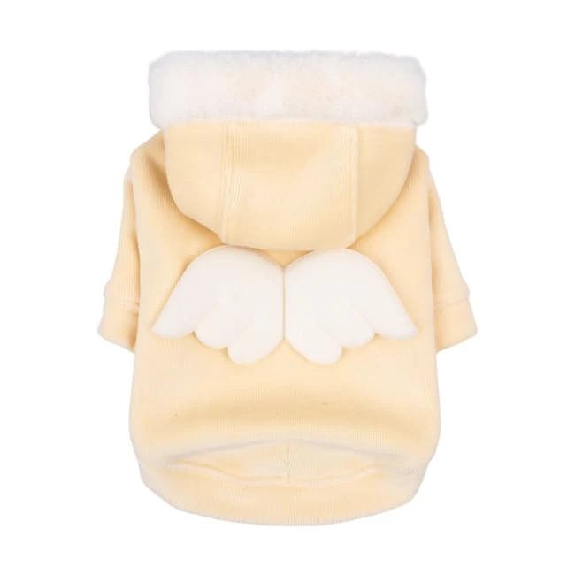 PELIAH Yellow L Winter Sweater for Dog