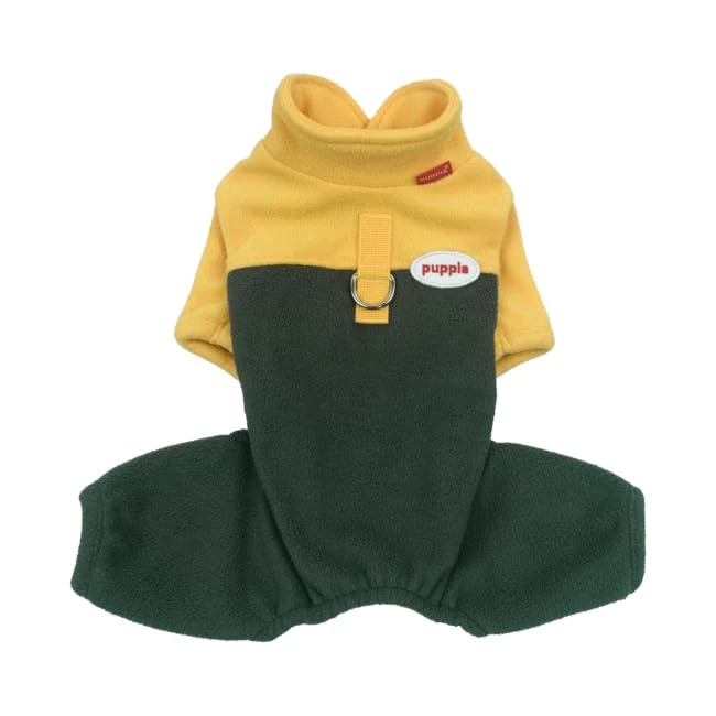 Alpine Fleece Suit Yellow L Dog coat