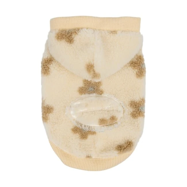 BACKPACK Beige M Winter Sweater for Dog - Image 1