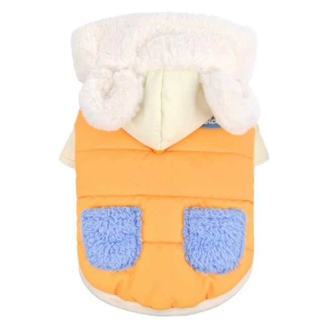 OLCHI Soft Two pocket Jumper Yellow S Dog coat