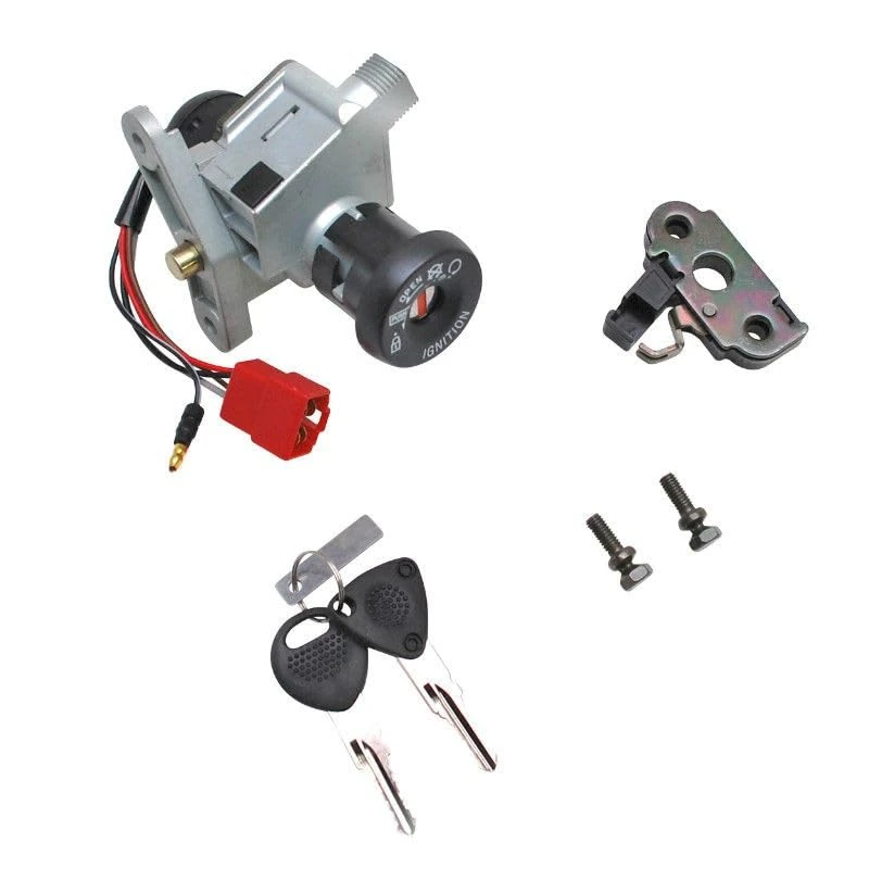 cyclingcolors key switch motorcycle scooter moped compatible with mbk ovetto yamaha neos 5 fils