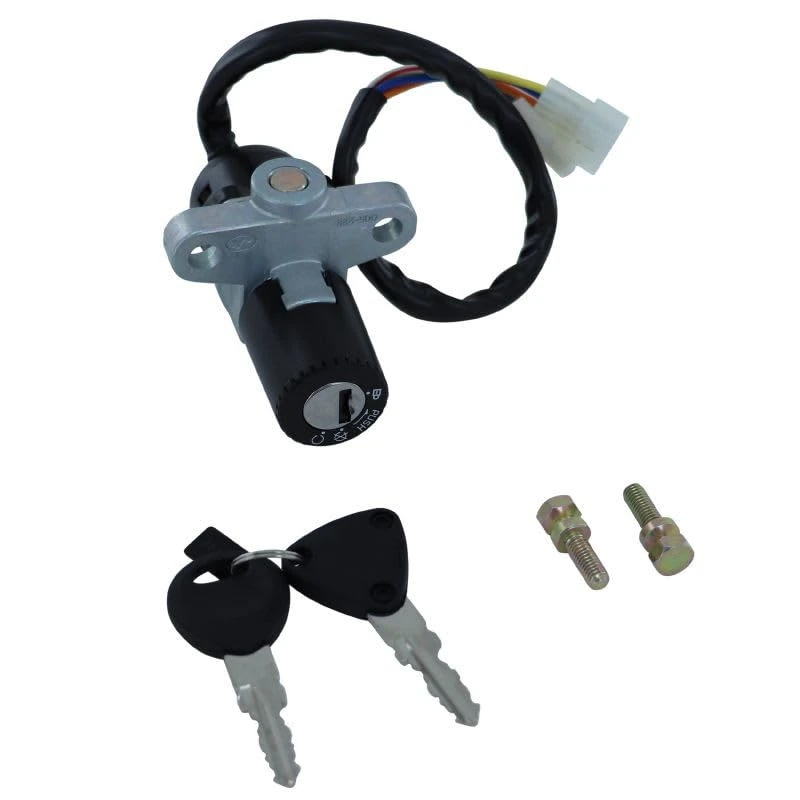 cyclingcolors Motorcycle Scooter Moped Key Switch Compatible with rieju mrt 6 fils 0/001.060.0041 - Image 1