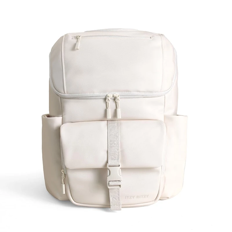 Itzy Ritzy Belong Bucket Backpack (Cream) - Image 1