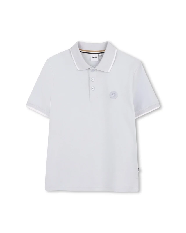 BOSS Polo Shirt Boy's, Blue, 10 Years - Image 1