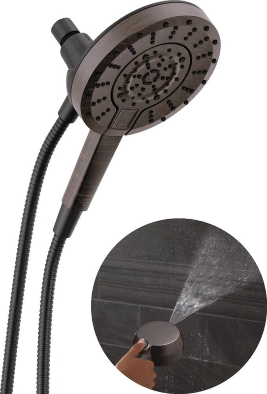 Delta In2ition 2-in-1 Dual Shower Head - 1.75 GPM Oil Rubbed Bronze