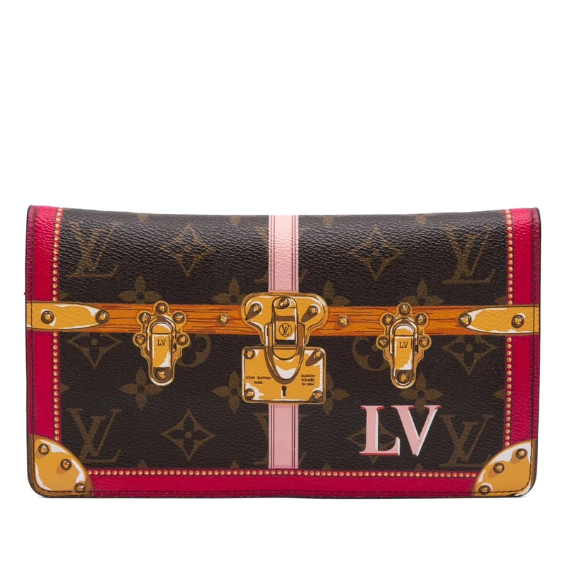 Louis Vuitton Pre-Loved Monogram Summer Trunks Pochette Weekend Crossbody Bag - Image 1