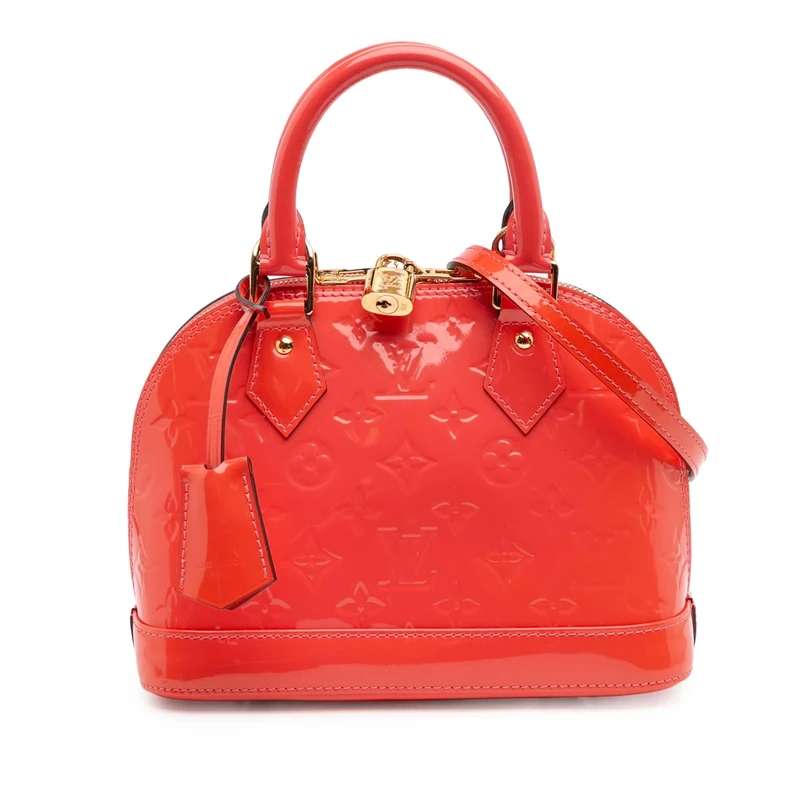 Louis Vuitton Pre-Loved Monogram Vernis Alma BB Handbag
