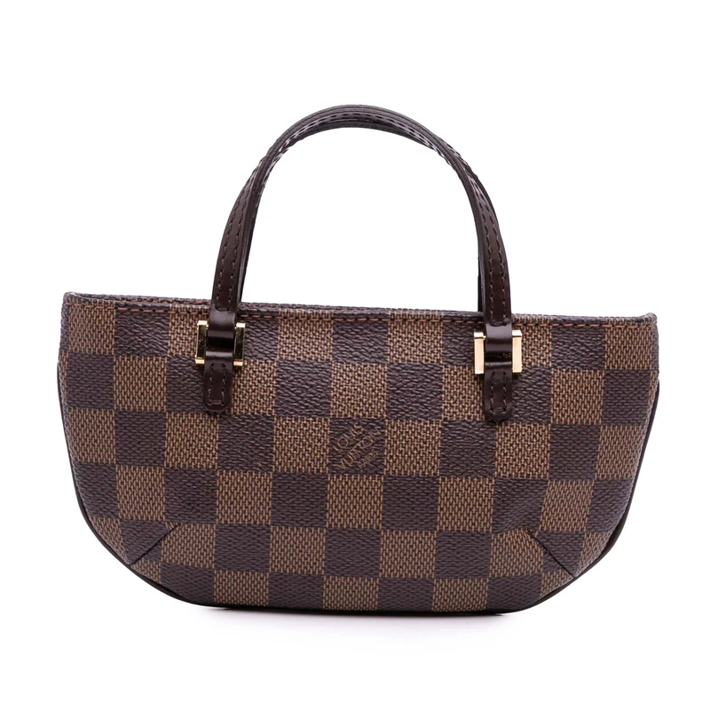 Louis Vuitton Pre-Loved Damier Ebene Manosque Pochette