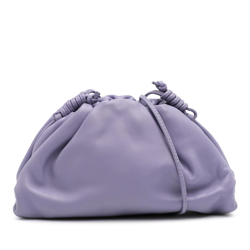 Bottega Veneta Pre-Loved Lambskin The Mini Pouch Crossbody Bag