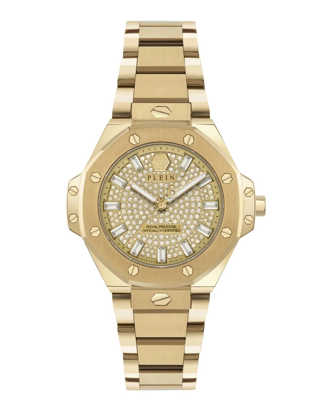 Philipp Plein Women's Analogue Quartz Watch Plein Royal Prestige